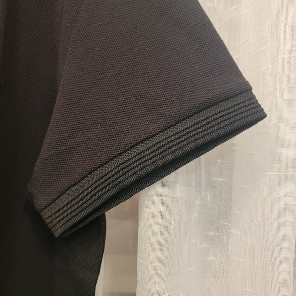 Ferrari Men's Organic Cotton Prancing Horse Polo Black & Red Size Medium NWT - Picture 9 of 17